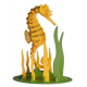 3D Paper Model - Seahorse