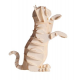 3D Paper Model - Cat black