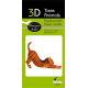 3D Paper Model - Cat redbrown