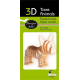 3D Paper Model - Buldog