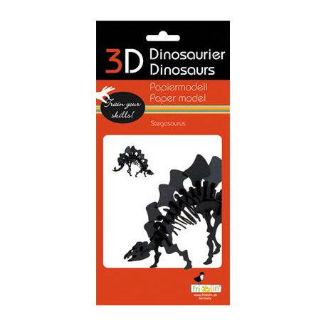 3D Paper Model - Stegosaurus