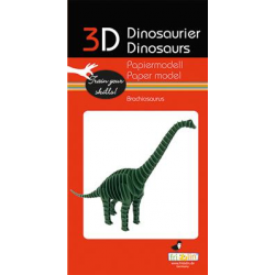 3D Paper Model - Brachiosaurus