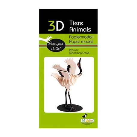 3D Paper Model - Crane