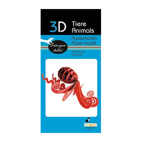 3D Paper Model - Octopus