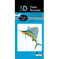 3D Paper Model - Sailfish
