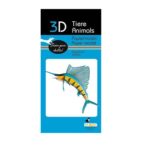 3D Paper Model - Sailfish