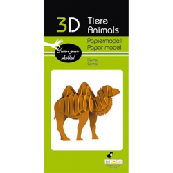 3D Paper Model - Camel