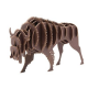3D Paper Model - Bison -