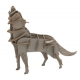 3D Paper Model - Wolf