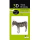 3D Paper Model - Donkey