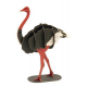 3D Paper Model - Ostrich