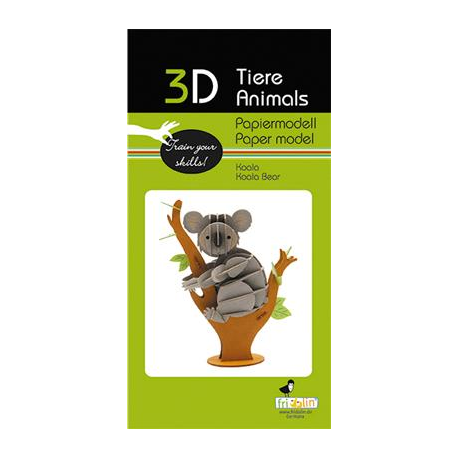 3D Paper Model - Koala bear