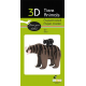3D Paper Model - Bear