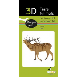 3D Paper Model - Deer