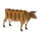 3D Paper Model - Brown cow