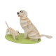 3D Paper Model - Golden Retriever