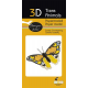3D Paper Model - Colourful butterfly