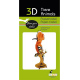 3D Paper Model - Hoopoe