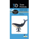 3D Paper Model - Blue whale