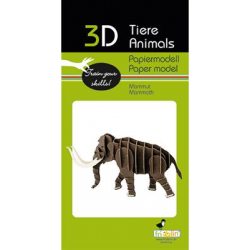 3D Paper Model - Mammoth