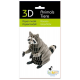 3D Paper Model - Raccoon