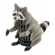 3D Paper Model - Raccoon
