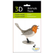 3D Paper Model - Robin