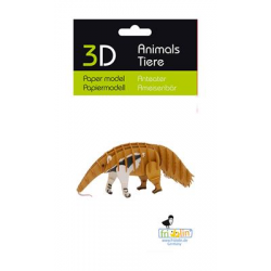 3D Paper Model - Anteater