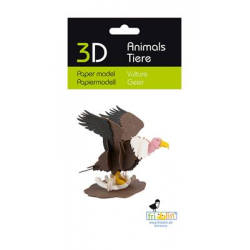 3D Paper Model - Vulture