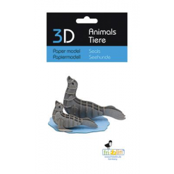 3D Paper Model - Seals