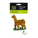 3D Paper Model - Alpaca