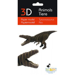 3D Paper Model - Tyrannosaurus