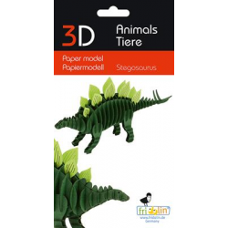 3D Paper Model - Stegosaurus