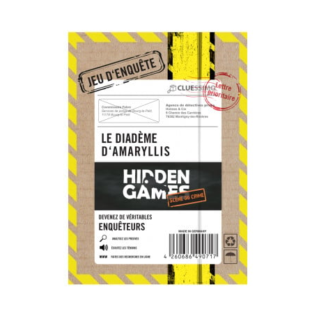 Hidden Games No. 2 - Le Diademe d'Amaryllis