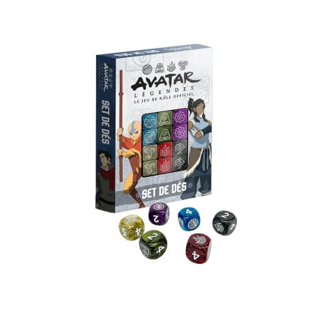 Avatar Legendes - Set de Des