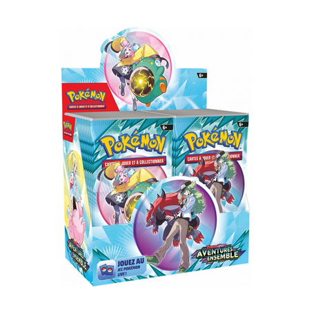 Boîte de 36 Boosters Pokémon EV09 -Aventures Ensemble FR