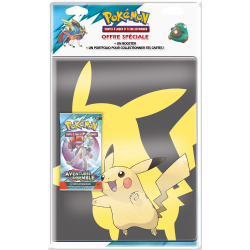 Pokémon EV09 : Portfolio (180 cartes) + 1 booster