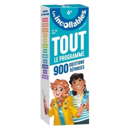 Tout le programme. 6e - 900 questions réponses - Grand Format