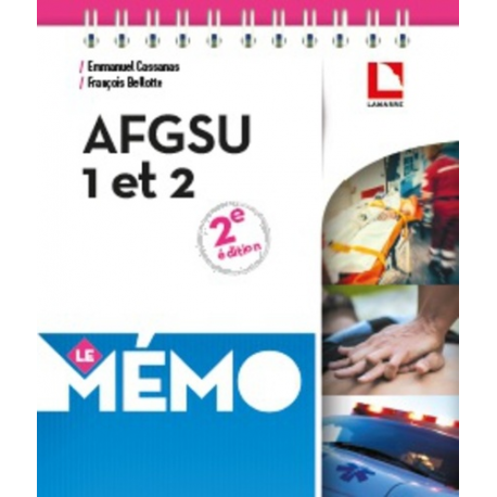 AFGSU 1 et 2 - Poche