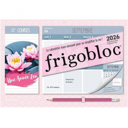 Mini Frigobloc Hebdomadaire 2026 Une Année Zen