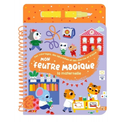 Mon feutre magique - La maternelle - avec feutre à réservoir d'eau