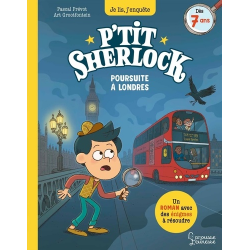 P'tit Sherlock : Poursuite à Londres - Poche