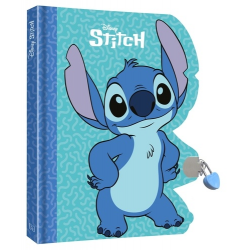Carnet silhouetté avec cadenas Stitch - Grand Format