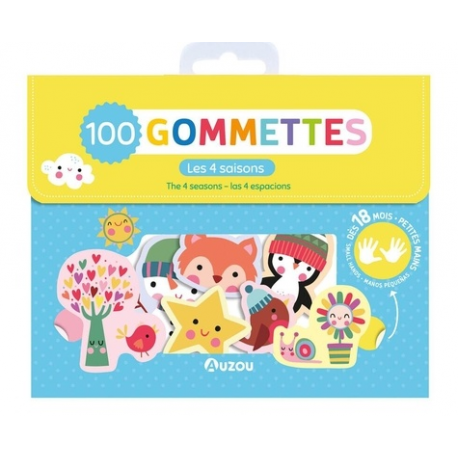 Ma pochette de 100 gommettes - Les 4 saisons