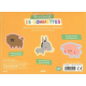 Ma pochette de gommettes - 100 animaux mignons - Grand Format
