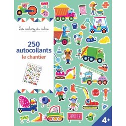 Le chantier - 250 autocollants - Album