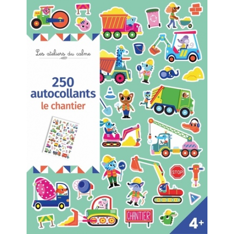 Le chantier - 250 autocollants - Album