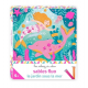 Sables fluo- le jardin sous la mer - Avec 3 tableaux à décorer- 1 stylet en bois- 2 tubes de sable fluo