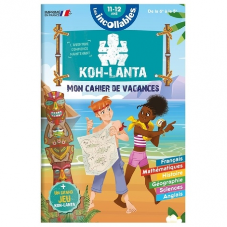 Mon cahier de vacances Koh Lanta de la 6e à la 5e 11-12 ans - Avec un grand jeu Koh-Lanta - Album