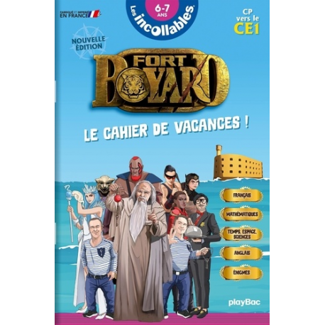 Fort Boyard Le cahier de vacances ! - CP vers le CE1 - Grand Format